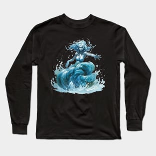 Priestess of Sacred Water Long Sleeve T-Shirt